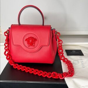 Versace Bold Red Mini Bag